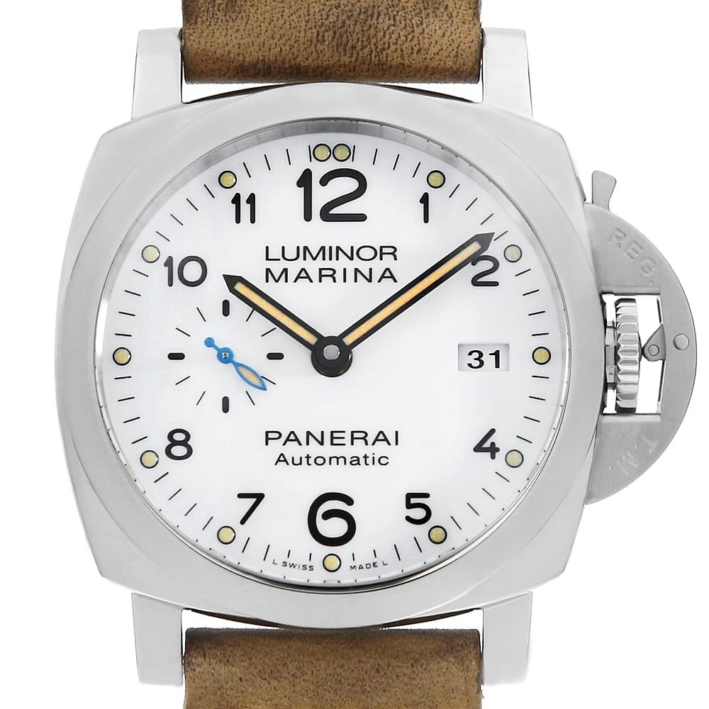 1950 PANERAI V hand Achaio Luminor 3 second Marina number mens Days PAM01499 - vintagewatches.pk