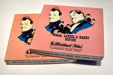 TWO LAUREL HARDY Reg 8mm Blackhawk Silent Films - 1928 Hal Roach Comedy Movies