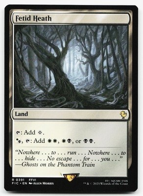 FETID HEATH 391 R COMMANDER: FINAL FANTASY NM MTG