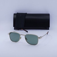 New Saint Laurent SL741 003 Shiny Gold/Green 53-20-145 Sunglasses
