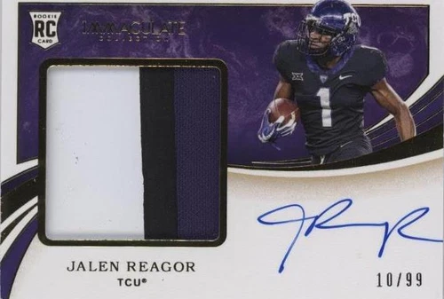 2020 Panini Immaculate Collection Collegiate Jalen Reagor #123