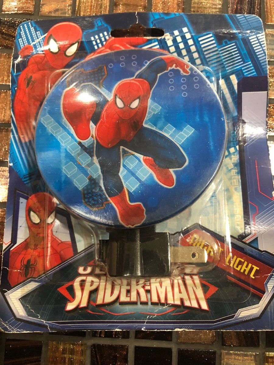 Marvel Spiderman Night light Spiderman shooting a web Night Light Brand New