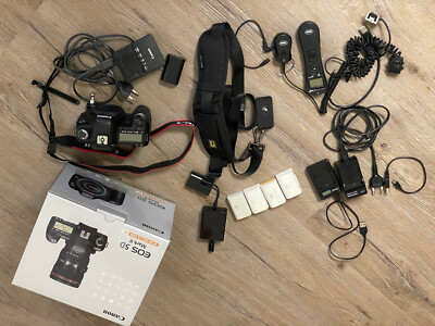 Canon EOS 5D MkII Mark 2 Gehäuse Body mit VIEL ZUEBHÖR und OVP