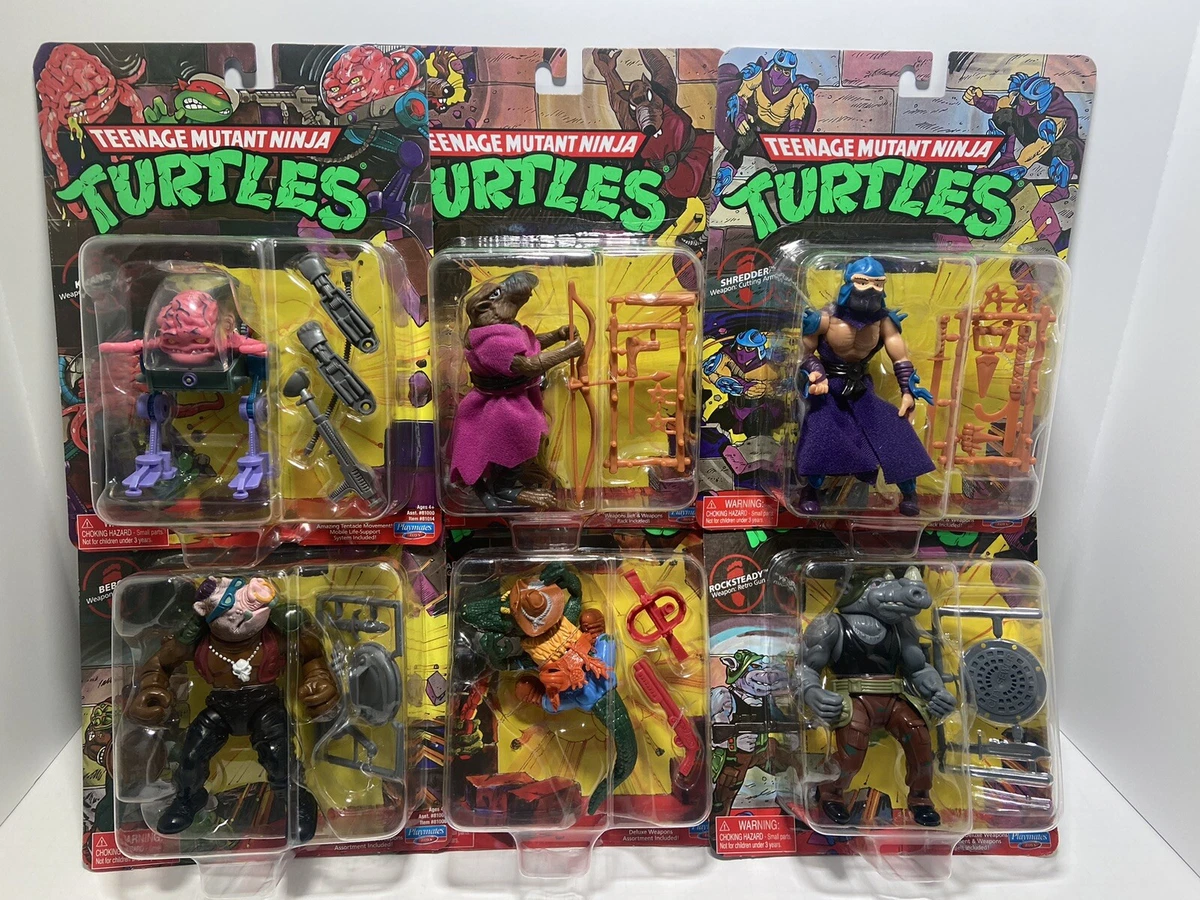 Nickelodeon Playmates Toys Teenage Mutant Ninja Turtles Action Figure New 