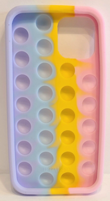 iPhone 12 12 Pro Pop Fidget Cell Phone Case Multicolored