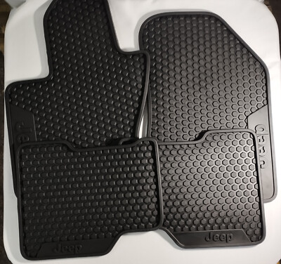Neu Original Fußmatten Gummi - Jeep Compass - 6PB01DX9AA