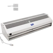 Awoco 60" Super Power 2 Speeds 2100 CFM Indoor Air Curtain w/ Door Switch, 120V