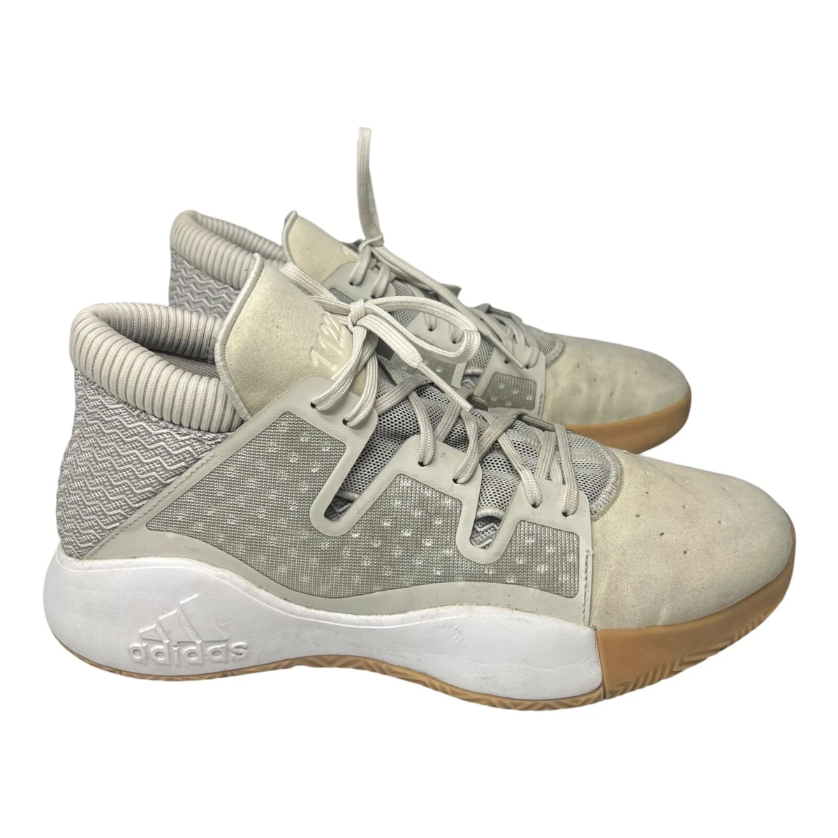 New adidas Pro Vision Raw White‎ Brooklyn 11122 Basketball Shoes Size 11.5 adidas Pro Vision Raw White | eBay main image 2