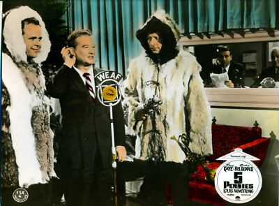 5 PENNIES * AUSHANGFOTO #4 L C ´63 DANNY KAYE, BARBARA BELGEDDES, L. ARMSTRONG