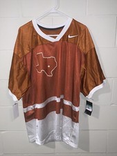 Nike Team Texas Longhorns Lone Star Orange Football Jersey Mens Size XL $125 NWT
