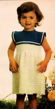 SUMMER Nautical Dress/Toddler 2 Piece Suit/Cr...