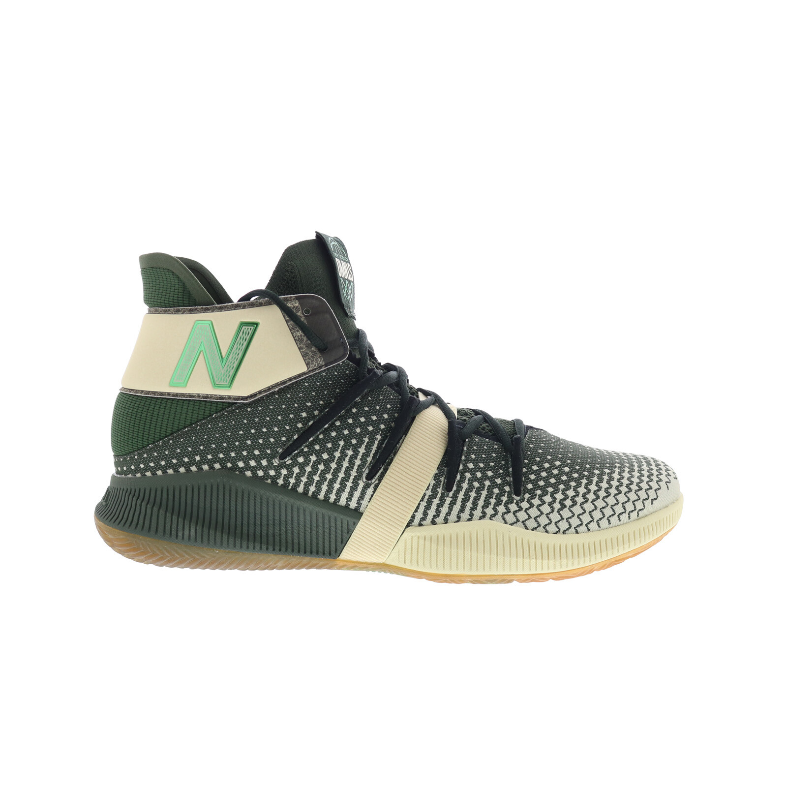 New Balance OMN1S BBOMNXMT Мужские зеленые парусиновые спортивные баскетбольные кроссовки 15