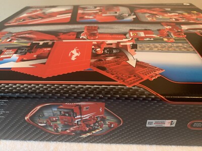 LEGO RACERS 8185 FERRARI HAUL TRUCK & FORMULA 1 RACE CAR (2009