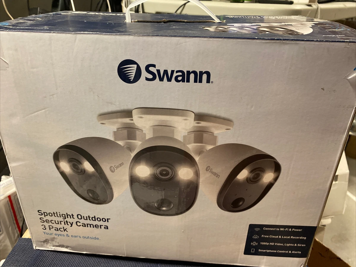 Swann Spotlight Outdoor Security Camera Review Gearbrain, 42 OFF