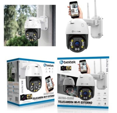 Fotocamera a doppia lente - 2MP - Telecamera di sorveglianza domestica PTZ CCTV con visione notturna a colori, sicurezza intelligente, WiFi (spina UE | Leroy Merlin Fotocamera a doppia lente - 2MP - Telecamera di sorveglianza domestica PTZ CCTV con visione notturna a colori, sicurezza intelligente, WiFi (spina UE | Leroy Merlin