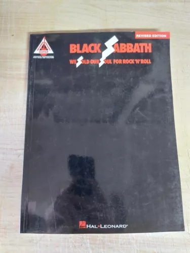 Black Sabbath We Sold Our Soul For Rock N Roll Guitar Tablature Used