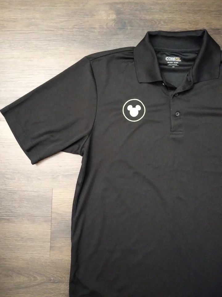 Polo Core 365 para hombre talla L logotipo de Mickey Foto 3 de 4