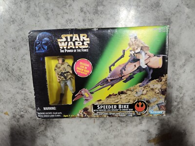 Speeder Bike Leia Organa in Endor Gear STAR WARS POWER OF THE FORCE (Kenner) B16