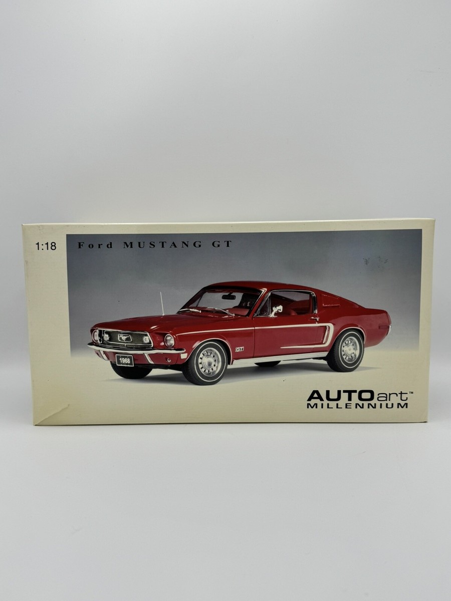 ミニカー AUTO ART( Ford Mustang GT )MILLENNIUM. AUTOart Millennium, Ford Mustang GT, 1968, 1:18 Scale | eBay