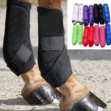 New 2pcs Horse Leg Ice Therapy Boots Protective Leg Wrap Cold Therapy 