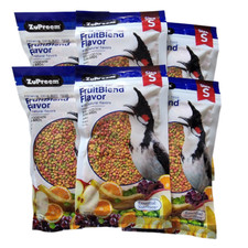 Zupreem Bird Food Small Pellets Natural Fruit Flavor Fruitblend Daily 100g x6
