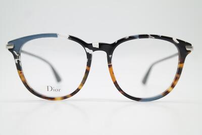 Brille Christian Dior Dioressence12 Mehrfarbig Silber Schwarz Oval Neu