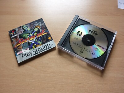 Soulblade Playstation PS1 FSK18 + Anleitung - Neue Hülle - Gut - CD Sehr Gut