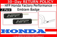 GENUINE HONDA OEM SIDE HONDA FACTORY PERFORMANCE (HFP) EMBLEMS (08F20-TS9-100A)