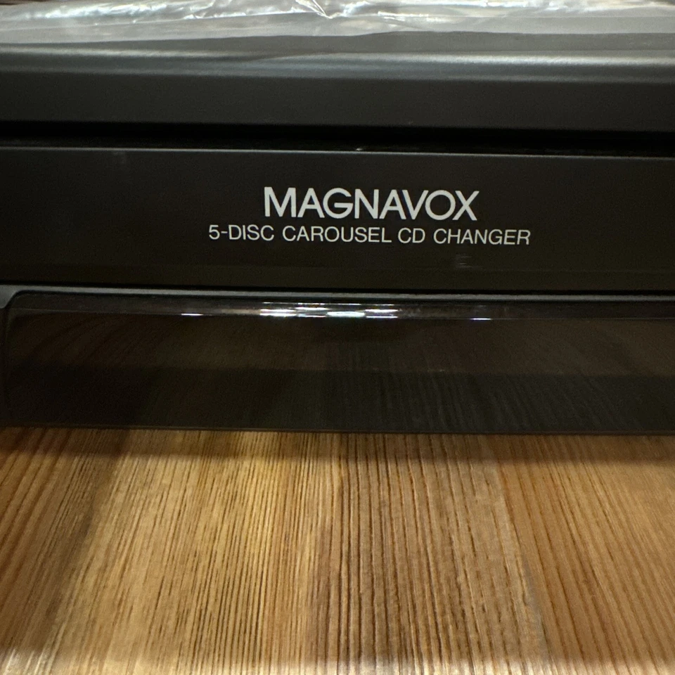 Vintage 1997 Magnavox CDC-725 5 Disc CD Player WORKS With Remote & Audio/Video C - Image 3 of 4
