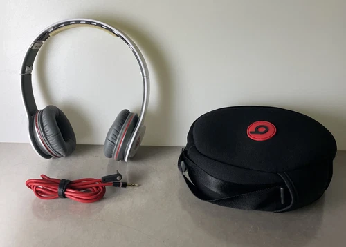 Beats by Dr. Dre Solo HD Wired On-Ear Headphone Black w/ Monster Cord