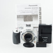 Panasonic LUMIX DMC-G5 Body WHITE 16.0MP Digital Camera 1800 shots [Mint] #14030