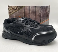 HOSS Reno Jogger 10229 Men's NEW Composite-Toe Work Shoe Black Multiple Sizes