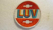 Vintage Chevy Luv Trucks Jacket Patch Chevrolet General Motors Automotive