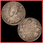 Canada - 50 Cents - 1920 - KM#25a - Silver .800 - 0.300 ASW