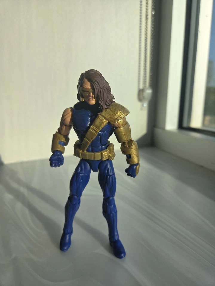 Marvel Legends X-Men Age of Apocalypse Cyclops 6" Figure Colossus BAF Loose - Image 2 of 4