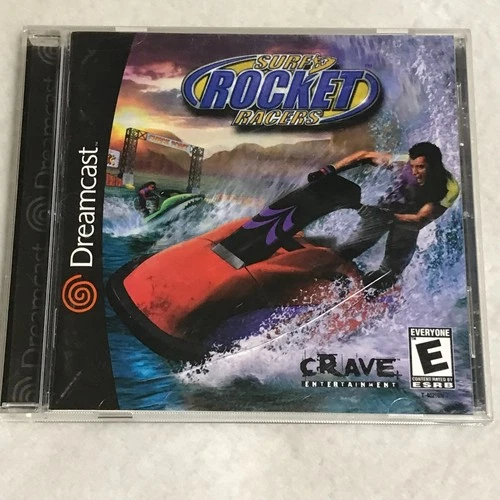 SEGA Dreamcast Surf Rocket Racers With Booklet Very Good Condition
