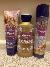 Bath Body Works Wash Cream Fragrance Mist Set Lot 3 Disney Princess RAPUNZEL