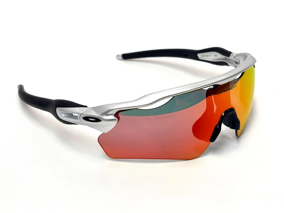 NUEVO OO9208 Oakley Radar EV Patn Gafas de sol Marco plateado Lentes polarizadas Foto 3 de 4