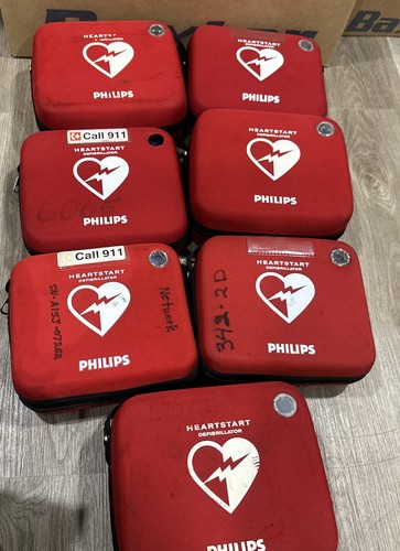 Philips HeartStart Home Onsite AED HS1 Expired Pad and NO Battery Tested 