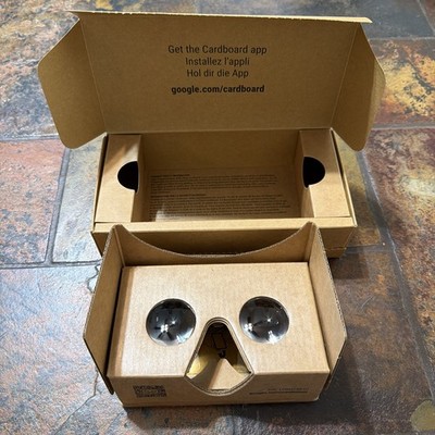 Google Cardboard: 3D VR Virtual Reality Headset Games Glasses