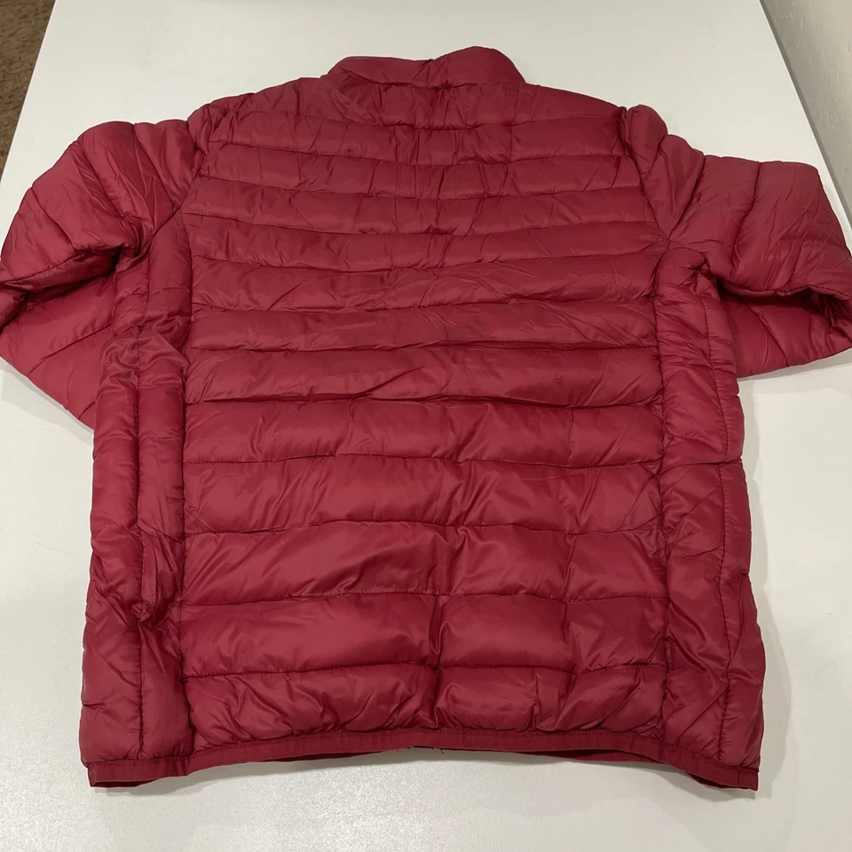 AlpineSwiss Niko Packable Light Mens Down Alternative Puffer Jacket Red S - Image 2 of 3