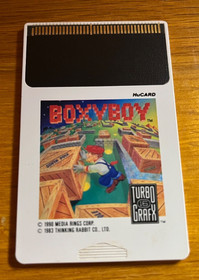 BOXYBOY FOR TURBOGRAFX 16 TG-16 IN CASE WITH INSTRUCTIONS TESTED!