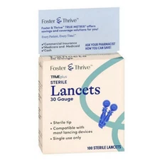 Trueplus Sterile Lancets 30 Gauge 100 Count