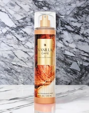 FULL SIZE 8oz- Bath body works Vanilla Cafe Fine Fragrance Mist - FAST
