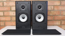 Acoustic Energy Aegis One Bookshelf Speakers Black - Fully Working & Great Sound
