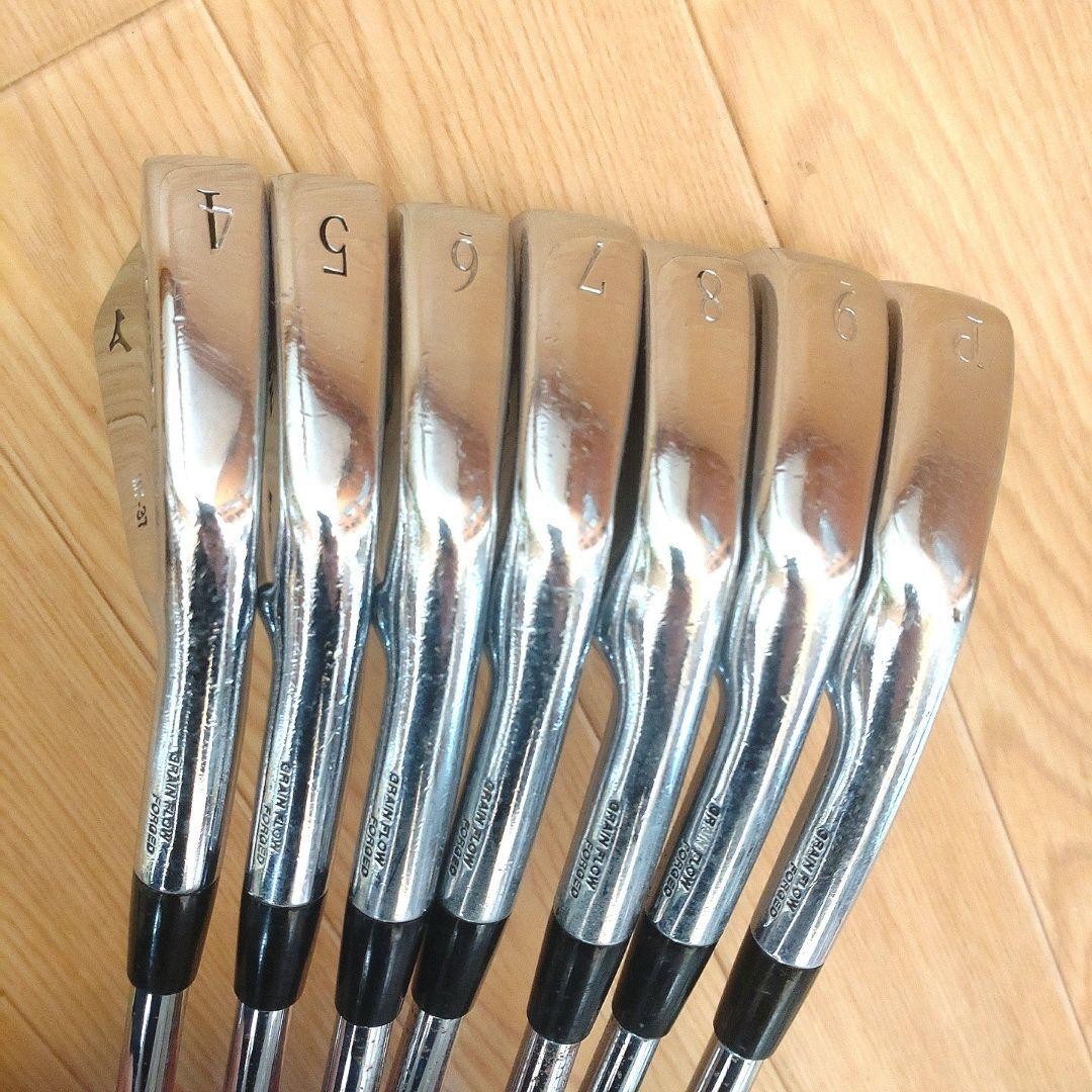[MIZUNO] MP-37 Iron Set 4,5,6,7,8,9,P 7 pieces Dynamic Gold X100 USED From Japan