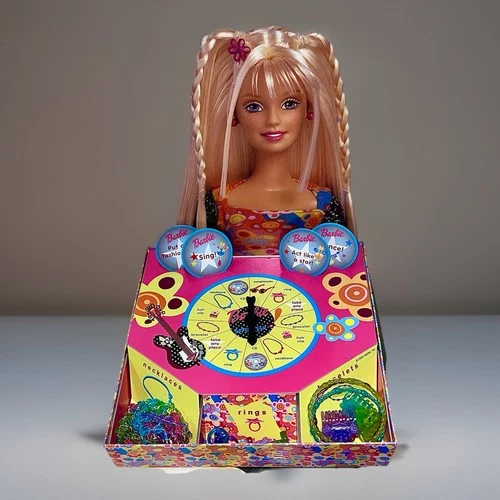 Mattel Barbie Superstar Game Play Set 2000 Vintage Great Condition