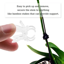 100Pcs Plant Orchid Clips, Garden Plant Support Clip, Dragonfly Orchid Clips,...