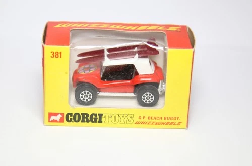 Corgi 381 GP Beach Buggy In Original Box - Excellent Vintage Model