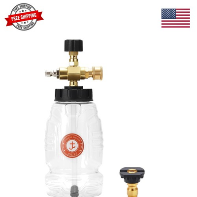 #ad Chemical Injector for Pressure Washer with Bottle Adjustable Pressure Washer... $36.43